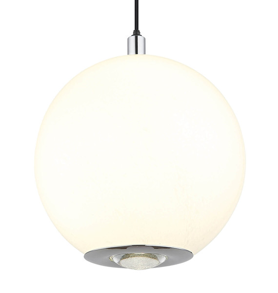 Globo Simmons LED Hängeleuchte 10W Neutralweiß Grau Matt, Metall Ø15cm 16062H