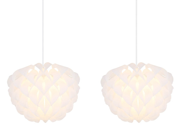 Globo Irene E14 Hängeleuchte 3-fach 25W Weiß, Metall Ø26cm 16115-3H