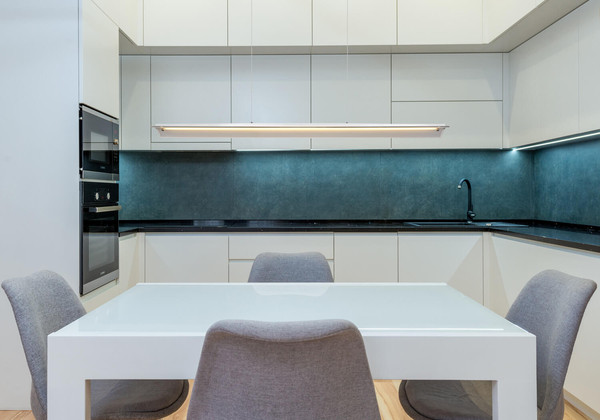 Globo Muriella LED Hängeleuchte 24W Warmweiß Aluminium Gebürstet 150cm 17017A