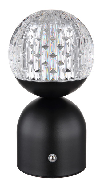 Globo Julsy LED Tischleuchte 2,50W CCT Schwarz Matt, Metall Ø10,5cm 21007S