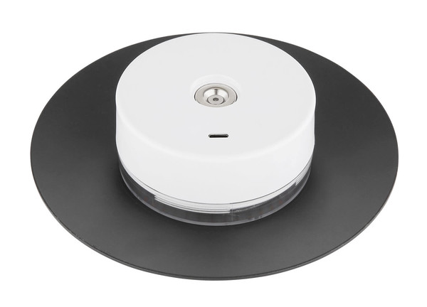 Globo Kyler LED Tischleuchte 3W CCT IP44 Grau Matt, Metall Memoryfunktion Ø18cm 21024G