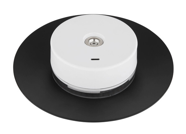 Globo Kyler LED Tischleuchte 3W CCT IP44 Schwarz Matt, Metall Memoryfunktion Ø18cm 21024S