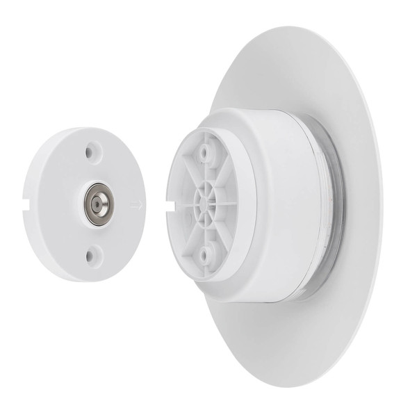 Globo Kyler LED Tischleuchte 3W CCT IP44 Weiß Matt, Metall Memoryfunktion Ø18cm 21024W