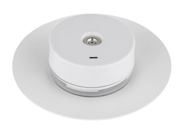 Globo Kyler LED Tischleuchte 3W CCT IP44 Weiß Matt, Metall Memoryfunktion Ø18cm 21024W