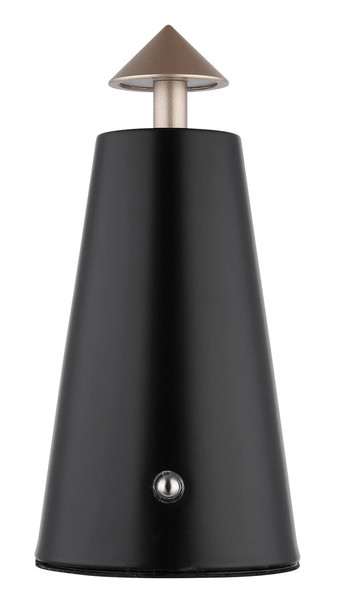 Globo Liva LED Tischleuchte 1,20W CCT Schwarz Matt, Metall Ø4,2cm 21037CS