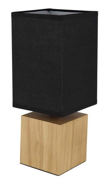 Globo Valentino E27 Tischleuchte 7W Naturfarben, Holz 30cm 21628B