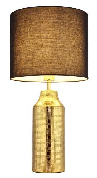 Globo Elden E27 Tischleuchte 60W Goldfarben, Keramik Ø30,5cm 21736G