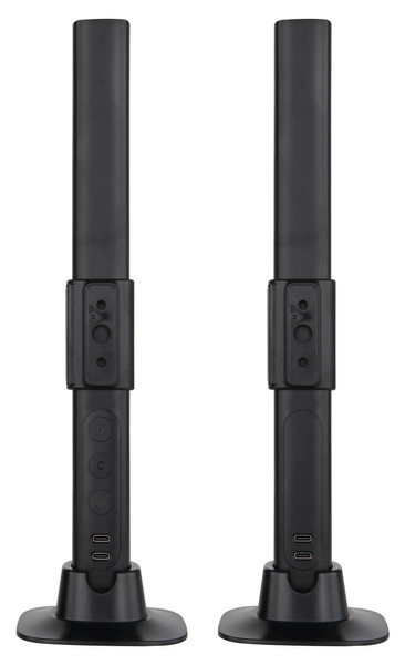 Globo Polliver LED Tischleuchte 2,50W Schwarz Matt 32,5cm 25895SH