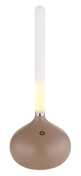 Globo Turner LED Tischleuchte 0,85W CCT IP44 Champagnerfarben Matt 24,3cm 28067CH