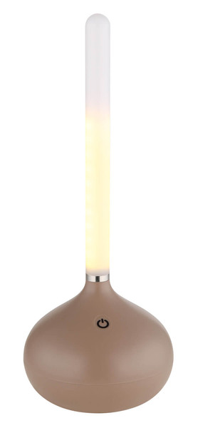 Globo Turner LED Tischleuchte 0,85W CCT IP44 Champagnerfarben Matt 24,3cm 28067CH