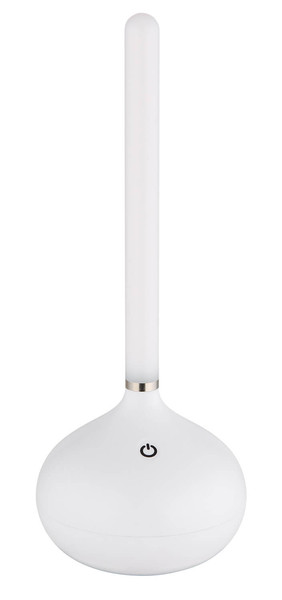 Globo Turner LED Tischleuchte 0,85W CCT IP44 Weiß Matt 24,3cm 28067W