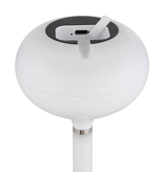 Globo Turner LED Tischleuchte 0,85W CCT IP44 Weiß Matt 24,3cm 28067W