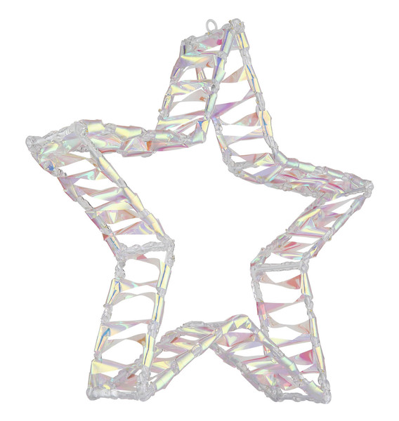 Globo Stara LED Dekorartikel 100-fach 0,06W Warmweiß IP44 Klar, Acryl 39cm 28077