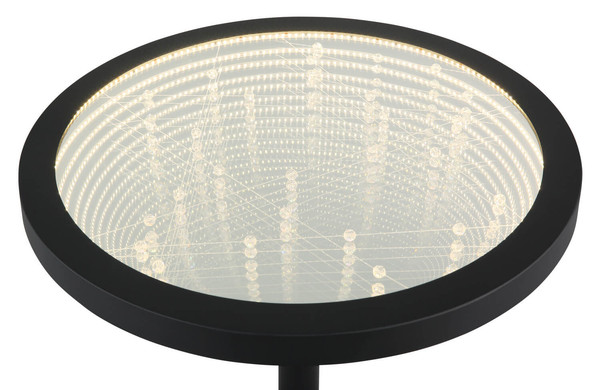 Globo Bryon LED Stehleuchte 16W Warmweiß Schwarz Matt, Metall Ø50cm 28086