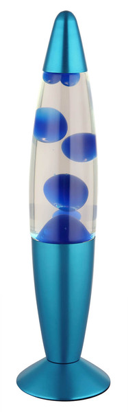 Globo Etna LED Tischleuchte 25W Warmweiß Blau Metallic, Aluminium Ø8,8cm 2860B