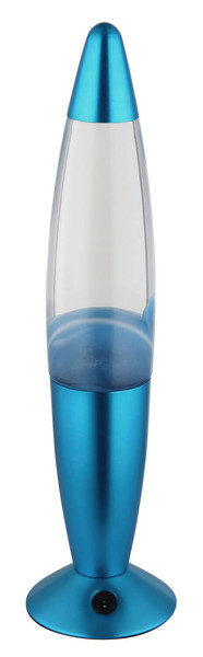 Globo Etna LED Tischleuchte 25W Warmweiß Blau Metallic, Aluminium Ø8,8cm 2860B