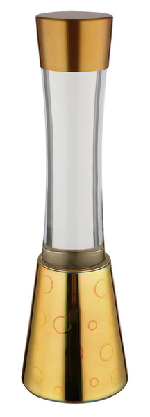 Globo Sparkle LED Tischleuchte 25W Warmweiß Goldfarben 3D Effekt, Glas Ø7,8cm 2863G