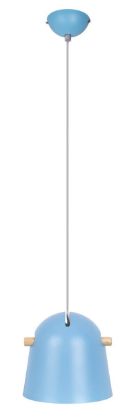 Globo Tally E27 Hängeleuchte 40W Blau, Metall Ø23cm 30440116