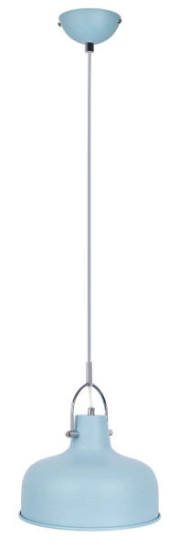 Globo Romi E27 Hängeleuchte 40W Blau, Metall Ø27cm 30770116