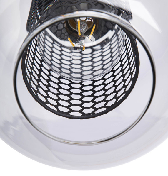 Globo Ando E27 Hängeleuchte 40W Schwarz, Metall Ø20cm 30990108