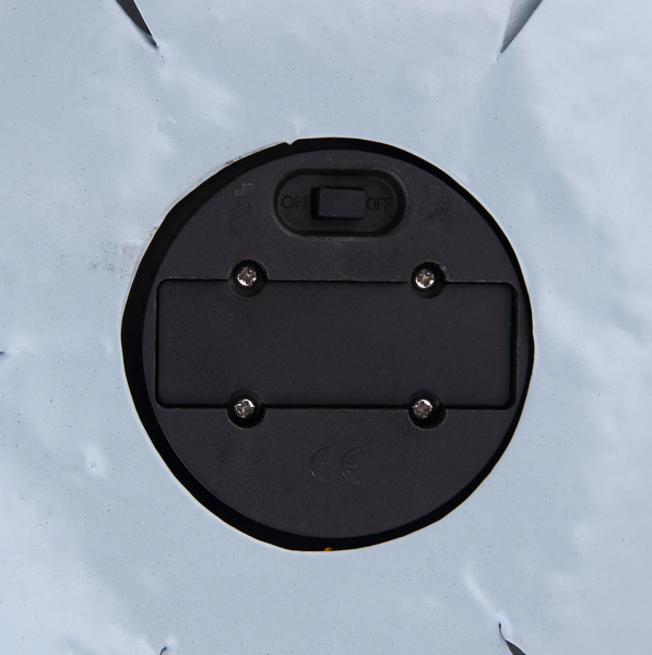 Globo Solarleuchte Metall Grau, 1Xled LED Solarleuchte 0,06W IP44 Grau, Metall 9cm 33532