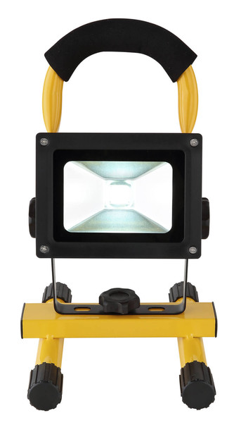 Globo Bernd LED Außenleuchte 7W Tageslichtweiß IP54 Gelb, Aluminium Druckguss 22,5cm 34209