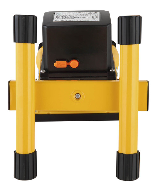 Globo Bernd LED Außenleuchte 7W Tageslichtweiß IP54 Gelb, Aluminium Druckguss 22,5cm 34209