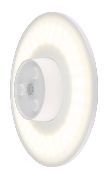 Globo Lamont LED Außenleuchte 15W CCT IP44 Weiß Matt Ø25,2cm 34314W