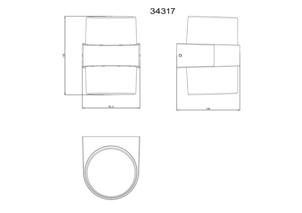 Globo LED Außenwandleuchte Ignacio 10W IP44 warmweiss Anthrazit matt Aluminium Druckguss 13x10cm