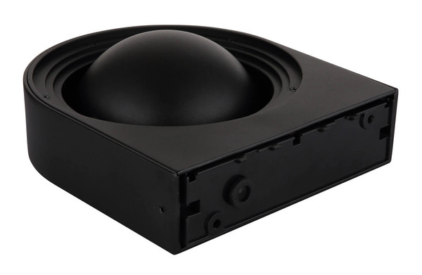 Globo Oko LED Außenleuchte 6,30W Warmweiß IP44 Schwarz Matt, Aluminium Druckguss 6,6cm 34322W