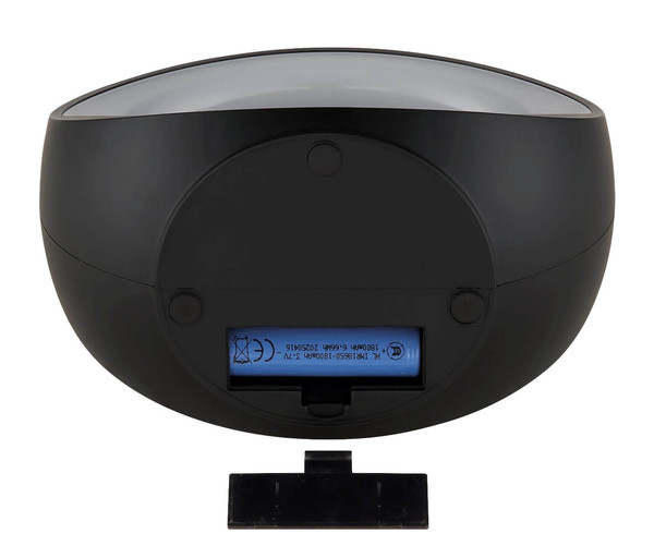 Globo LED Tischleuchte Soundra RGB LED 3,5W dimmbar Akku Schwarz matt 20x18cm
