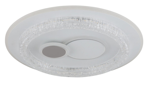Globo Kriswall LED Deckenleuchte 48W CCT Weiß Matt, Metall Memoryfunktion Ø49,5cm 41005
