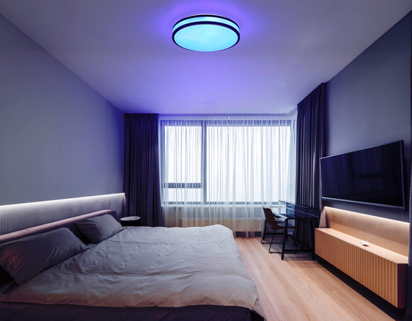 Globo Betha LED Deckenleuchte 18W CCT Weiß, Metall Fernbedienung Nachtlicht Memoryfunktion Ø34cm 41266-18