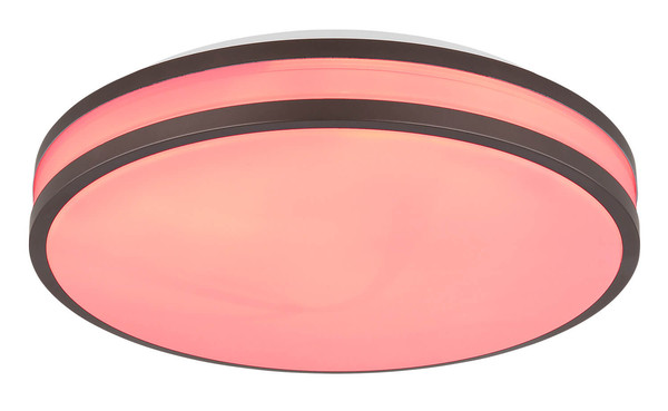 Globo Betha LED Deckenleuchte 18W CCT Weiß, Metall Fernbedienung Nachtlicht Memoryfunktion Ø34cm 41266-18