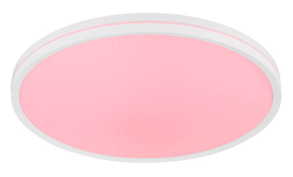 Globo LED Deckenleuchte Dwain RGB LED 24W dimmbar Fernbedienung CCT warm-/tageslichtweiss Weiß matt Ø37cm