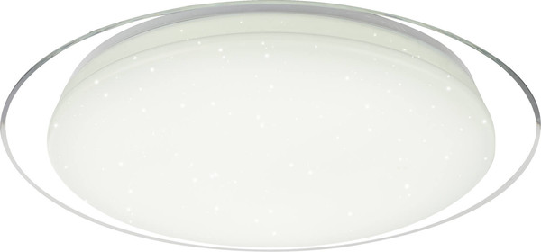 Globo Optima LED Deckenleuchte 30W CCT Weiß, Metall Fernbedienung Nachtlicht Memoryfunktion 7cm 41310-30