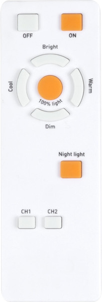 Globo Optima LED Deckenleuchte 30W CCT Weiß, Metall Fernbedienung Nachtlicht Memoryfunktion 7cm 41310-30