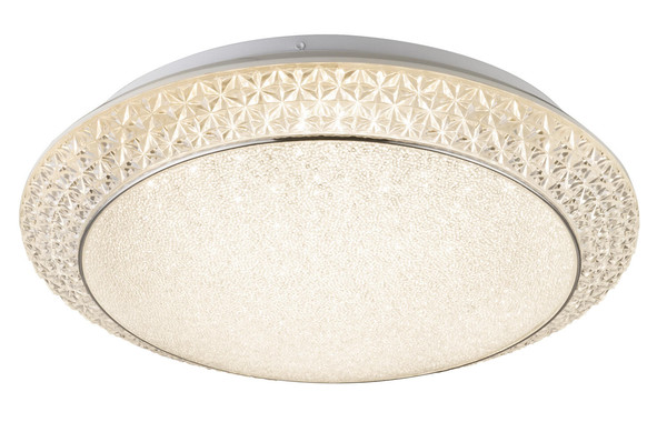 Globo Ronja LED Deckenleuchte 28W CCT Weiß, Metall Fernbedienung Nachtlicht Memoryfunktion Ø41cm 41314-28