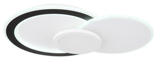 Globo Gisell LED Deckenleuchte 40W CCT Weiß Matt, Metall Fernbedienung Memoryfunktion 8,5cm 41394-40