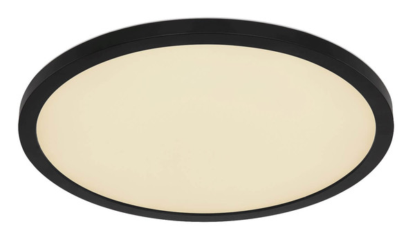 Globo LED Deckenleuchte Sapana 18W dimmbar Fernbedienung IP44 CCT warm-/tageslichtweiss Schwarz Ø29cm