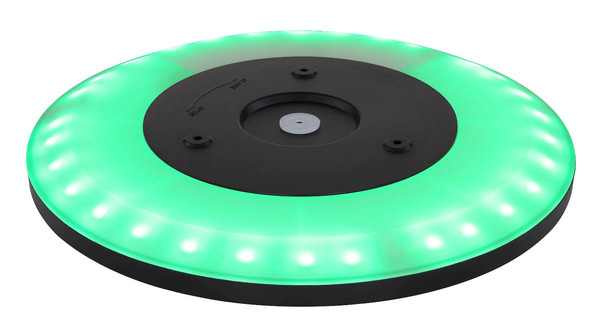 Globo LED Deckenleuchte Sapana 18W dimmbar Fernbedienung IP44 CCT warm-/tageslichtweiss Schwarz Ø29cm