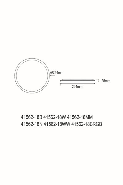 Globo LED Deckenleuchte Sapana 18W dimmbar Fernbedienung IP44 CCT warm-/tageslichtweiss Schwarz Ø29cm