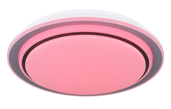 Globo Foppa LED Deckenleuchte 24W CCT Weiß Matt, Metall Fernbedienung Nachtlicht Memoryfunktion Ø40cm 41581-24