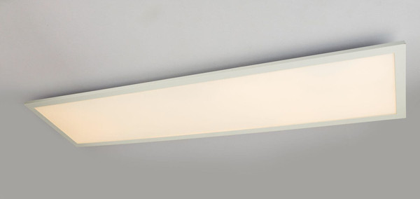 Globo LED Deckenleuchte Rosi 40W warmweiss Weiß Aluminium 80x20cm