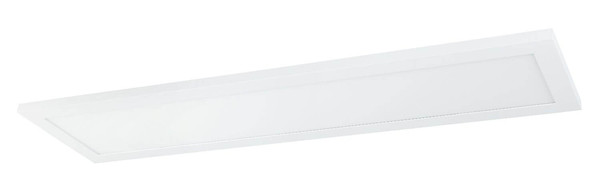 Globo LED Deckenleuchte Rosi 40W dimmbar Fernbedienung CCT warm-/tageslichtweiss Weiß Aluminium 80x20cm