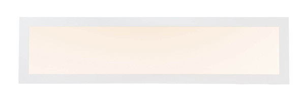 Globo LED Deckenleuchte Rosi 40W dimmbar Fernbedienung CCT warm-/tageslichtweiss Weiß Aluminium 80x20cm