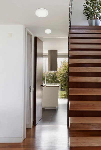 Globo Paula LED Deckenleuchte 24W Warmweiß Weiß Ø18,6cm 41605-22