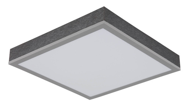 Globo Doro LED Deckenleuchte 12W Warmweiß Silberfarben, Aluminium 6cm 416080AD1