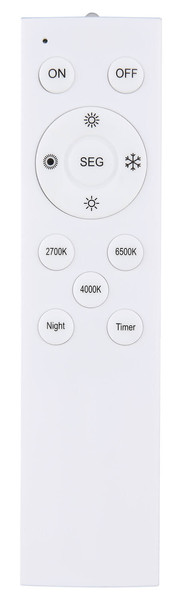 Globo Doro LED Deckenleuchte 40W CCT Silberfarben, Aluminium Fernbedienung Nachtlicht Memoryfunktion Ø60cm 416080AD4R-CCT