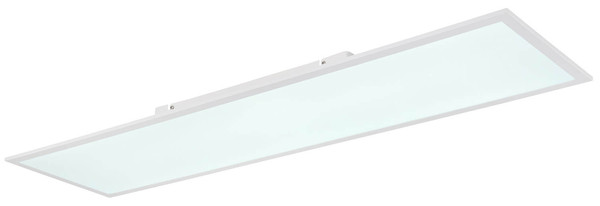 Globo Doro LED Deckenleuchte 44W CCT Weiß Matt, Aluminium Druckguss Fernbedienung Nachtlicht Memoryfunktion 7,5cm 41608D5RGBSH